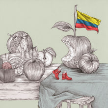 Y no es cuento. Traditional illustration project by Carolina Zambrano - 08.08.2021
