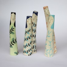 Il mio progetto del corso: Ceramica: vasi che prendono vita. Un proyecto de Diseño de complementos, Artesanía y Cerámica de valeria belloro - 09.08.2021