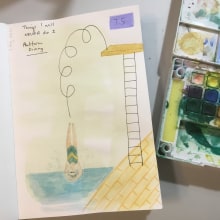 My project in Illustrated Life Journal: A Daily Mindful Practice course. Un proyecto de Bellas Artes, Bocetado, Creatividad, Dibujo y Sketchbook de Susan Pepper - 11.08.2021