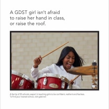 GDST - Where Girls Learn Without Limits. Publicidade, e Produção audiovisual projeto de Layla Boyd - 29.08.2018