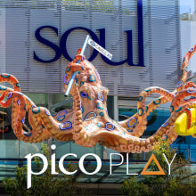 Octopus - Ripley’s Believe it or not | PicoPlay. Un proyecto de 3D, Arquitectura, Escultura, Escenografía, Modelado 3D y Diseño de personajes 3D de Rowena Frenzel - 12.08.2021