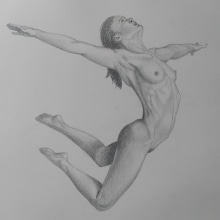 Mi Proyecto del curso: Salto al vacio/Leap into the void. Un proyecto de Bellas Artes, Bocetado, Dibujo a lápiz, Dibujo y Dibujo realista de Daniel - 15.08.2021