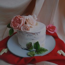 Mi Proyecto del curso: Flores de azúcar para cake design. Un proyecto de Diseño, DIY y Artes culinarias de javiera cisternas - 17.08.2021