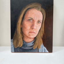 My project in  Realistic Oil Portraiture: Conveying Detail and Expression course. Un proyecto de Bellas Artes, Pintura, Ilustración de retrato y Pintura al óleo de Chris Hardtman - 19.08.2021