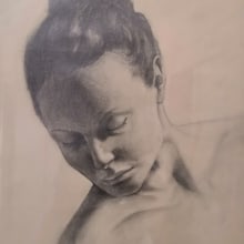 My project in Realistic Portrait with Graphite Pencil course. Traditional illustration, Fine Arts, Sketching, Pencil Drawing, Drawing, Portrait Illustration, Portrait Drawing, Realistic Drawing, Artistic Drawing, and Figure Drawing project by Alfredo Notaro - 08.20.2021
