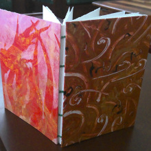 Artist books made with Liz Jeneid. Blank, sewn.. Printing, and Bookbinding project by jean burke - 08.22.2021