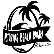 Ribadesella Rugby Beach. Een project van  Ontwerp,  Reclame, Grafisch ontwerp y Posterontwerp van María Merediz Romo - 24.08.2021