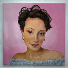La vie en rose. Art Para Sra. Bella . Un proyecto de Bellas Artes, Pintura, Ilustración de retrato y Pintura al óleo de Igor Carnielli - 27.08.2021