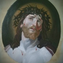 Ecce Hommo -reproducere Guido Reni/Ecce Hommo-Guido Reni's reproduction. Un proyecto de Pintura y Pintura al óleo de Andrei Cristian - 25.04.2019