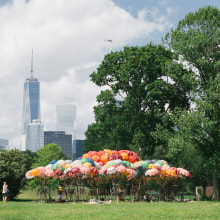 Organic Growth Pavilion. NY City of Dreams Pavilion 2015. Architecture, and Street Art project by Izaskun Chinchilla Moreno - 08.31.2021