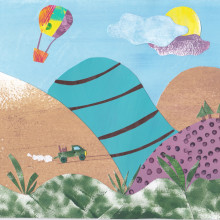 Il mio progetto del corso: Illustrazione di storie con la carta. Un progetto di Illustrazione tradizionale, Collage, Papercraft, Illustrazione infantile, Creatività con i bambini e Narrativa di eliferry - 31.08.2021