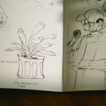 My project in The Art of Sketching: Transform Your Doodles into Art course. Traditional illustration, Pencil Drawing, Drawing, and Sketchbook project by Xue Han Ei - 09.01.2021