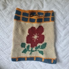 Mi Proyecto del curso: Tapestry: técnica de crochet para dibujar con hilos. Design de acessórios, Moda, Pattern Design, Tecido, DIY, e Crochê projeto de Bernarda Gechter - 30.08.2021
