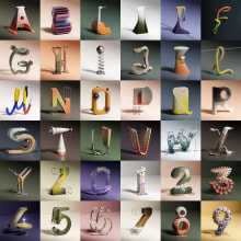 36 Days of Type 2021. Design, and 3D Lettering project by Alper Dostal - 06.01.2021