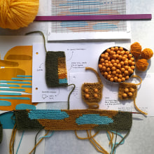 Knit Experiment. Un proyecto de Diseño, Ilustración tradicional y Artesanía de Anna Husemann - 09.09.2021