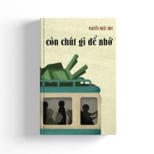 Book Cover Design - Còn chút gì để nhớ (What's left to remember). Un proyecto de Diseño, Ilustración tradicional, Diseño editorial y Encuadernación de Hạnh Nguyễn - 09.09.2021