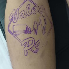 Tattoo - Valeu Pai. Un proyecto de Diseño de tatuajes de Paulo Sergio Santana Souza - 29.05.2021