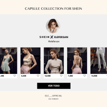 Capsule collection for SheIn. Costume Design, Fashion, Pattern Design, Fashion Design, and Sewing project by Elena Sánchez - 09.13.2021