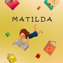 Matilda. Vector Illustration project by Juanma Caro - 09.15.2021