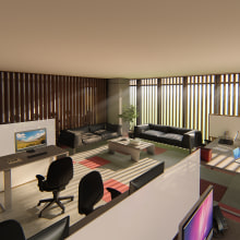 Oficinas Leasing. Un proyecto de Instalaciones, Arquitectura interior, Diseño de interiores, Decoración de interiores, Interiorismo y Retail Design de Rodrigo Pantoja - 16.09.2021