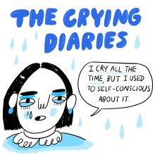 The Crying Diaries for The Washington Post. Ilustração tradicional projeto de Pepita Sandwich - 03.04.2020