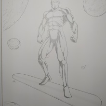 Mi Proyecto del curso: Ilustración para cómics: anatomía de un superhéroe. Un proyecto de Ilustración tradicional, Diseño de personajes, Cómic, Dibujo a lápiz y Dibujo anatómico de Ali Gonza - 18.09.2021