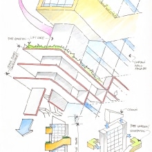 My project in Architectural Drawing: From Imagination to Conceptualization course. Architecture, Sketching, Drawing, and Architectural Illustration project by Francis Gripal - 09.21.2021