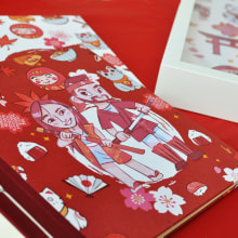 albumJAPAN personalizado. Traditional illustration project by Ruth Martínez - 09.24.2021