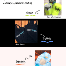 Aplicación de identidad corporativa a diferentes productos textiles. Un proyecto de Publicidad de Laura Quevedo - 27.09.2021