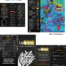 Diseño de Menús de restaurantes. Un proyecto de Diseño, Ilustración tradicional y Publicidad de Laura Quevedo - 27.09.2021