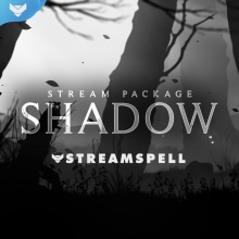 Shadow - Stream Package. Design, Motion Graphics, and 3D project by StreamSpell - 09.28.2021