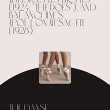 The Danse d’Ecole Exploration. Un proyecto de Diseño, Tipografía y Diseño Web de Andrea Jelic - 29.09.2021