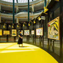 Roy Lichtenstein Temporary Museum. Architecture, and Fine Arts project by Diogo Aguiar - 09.29.2021