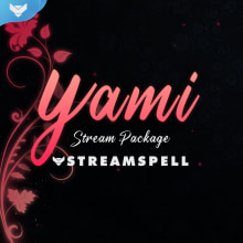 Yami - Stream Package. Design, Motion Graphics, e Direção de arte projeto de StreamSpell - 29.09.2021