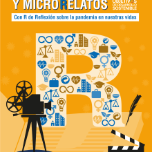 Cartel para Concurso de Cortos y Microrelatos. Een project van  Ontwerp y Posterontwerp van Noelia Fernández Ochoa - 30.09.2021