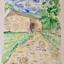 31 days 31 drawings 2021. Traditional illustration, Painting, and Watercolor Painting project by Judy - 10.01.2021