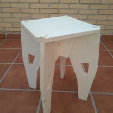 Mi Proyecto del curso: Introducción al diseño de mobiliario con router CNC. Un proyecto de Diseño, creación de muebles					, Diseño industrial, Diseño de producto y Carpintería de Juanfran Poveda - 01.10.2021