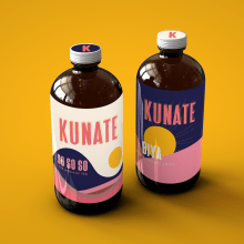 Kunate - Logo, Identity and packaging. Un proyecto de Diseño de Mijal Zagier - 04.10.2021