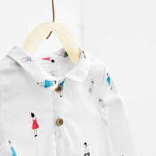 Textile print design for Zara Kids. Moda, Pattern Design, Ilustração têxtil, e Tecido projeto de Silvia Stella Osella - 05.10.2021