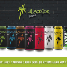 Blackside . Een project van Grafisch ontwerp, Packaging y Logo-ontwerp van María José Puente Caballero - 05.10.2021