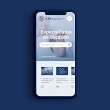ICBA. UX / UI, Interactive Design, and Web Design project by Lucas Nikitczuk - 06.30.2018
