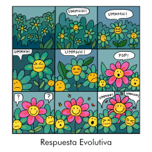 Respuesta Evolutiva. Ilustração tradicional, Redes sociais, Desenho, Ilustração digital, Instagram, e Desenho digital projeto de Verónica - 08.10.2021