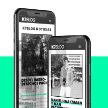 Cassette Blog Website. Web Design, e Desenvolvimento Web projeto de Germán de Souza - 14.10.2021