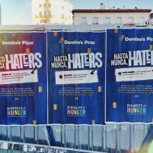 ¡Hasta nunca haters! | Domino's Pizza. Cop, writing, e Vídeo projeto de Irina Alegre García - 19.10.2021