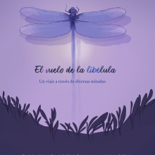 Cartel para el largometraje "El vuelo de la libélula".. Ilustração tradicional, Design gráfico, Cinema, Design de cartaz, e Edição de vídeo projeto de Mara Gallego - 19.10.2021
