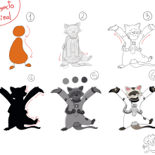 Mi Proyecto del curso: Fábrica de personajes ilustrados. Un proyecto de Ilustración tradicional, Diseño de personajes, Ilustración digital, Ilustración infantil y Narrativa de chenazo - 23.10.2021