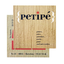 Petipé - Restaurant. Un proyecto de Diseño, Ilustración, Br, ing e Identidad y Diseño de logotipos de ZORZAL - 22.10.2021