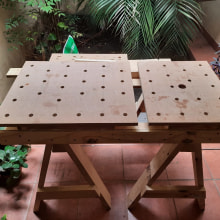 Mi Proyecto del curso: Diseño y construcción de muebles para principiantes. Un proyecto de Artesanía, Diseño, creación de muebles					, Diseño de interiores, DIY y Carpintería de Mario Saracco - 24.10.2021