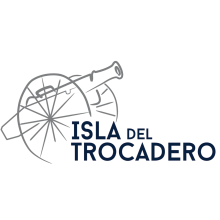 Logo Libro "Catálogo de Recursos Culturales de la Isla del Trocadero". Un proyecto de Diseño y Diseño de logotipos de Ana Victoria Sánchez Moreno - 25.10.2021