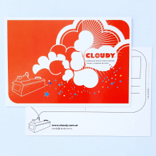 Cloudy - máquinas de humo. Un proyecto de Diseño, Br, ing e Identidad, Diseño de la información y Diseño de logotipos de ZORZAL - 25.10.2021